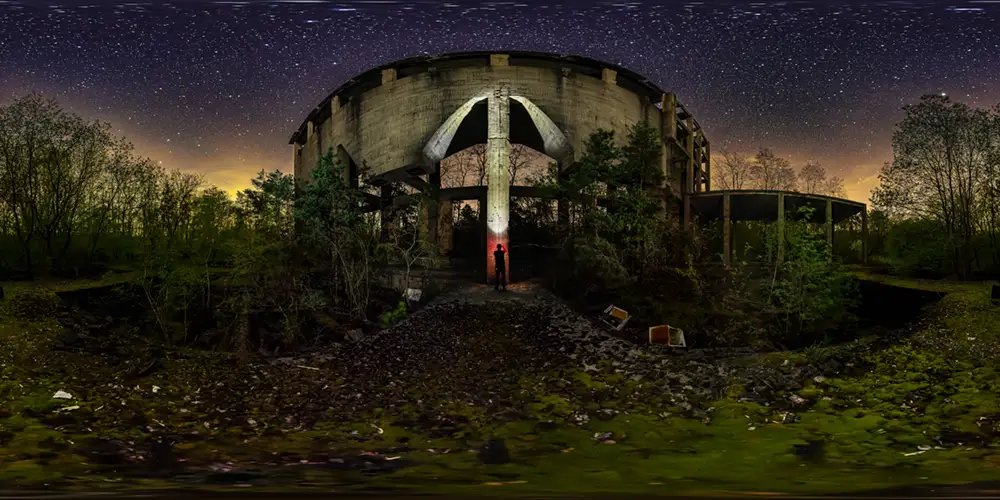 Falkenhagen - Seewerk - Rohbau 2 Astrofotografie
