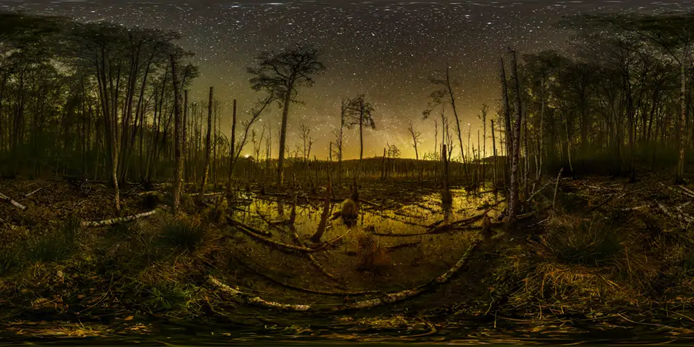 Grumsiner Forst - Moor - Brackensee-Moor 1 Astrofotografie