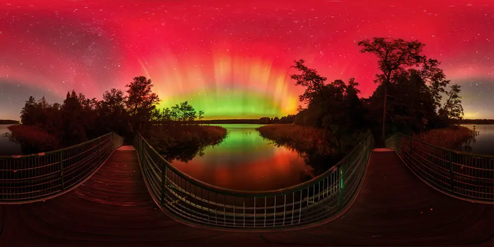 Himmelpfort - Schmalung 2 Polarlicht Astrofotografie