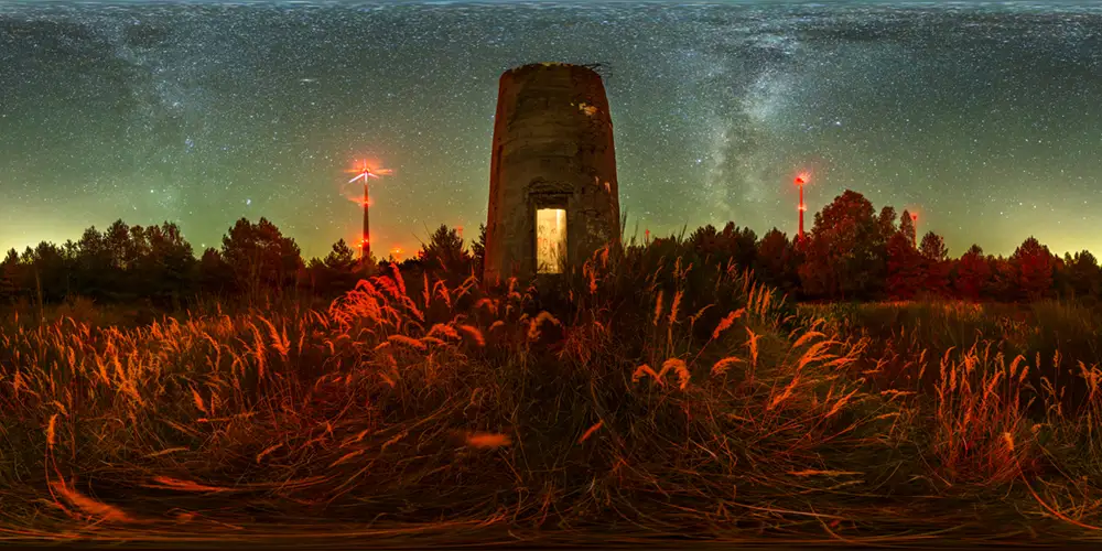 Luckenwalde - Heide - Spitzbunker 1 Astrofotografie