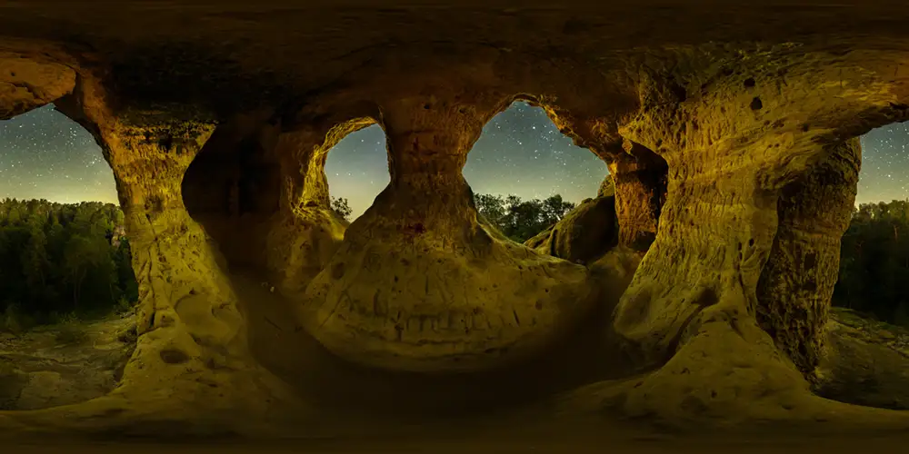 Kluesberge - Westhöhle 1 Astrofotografie