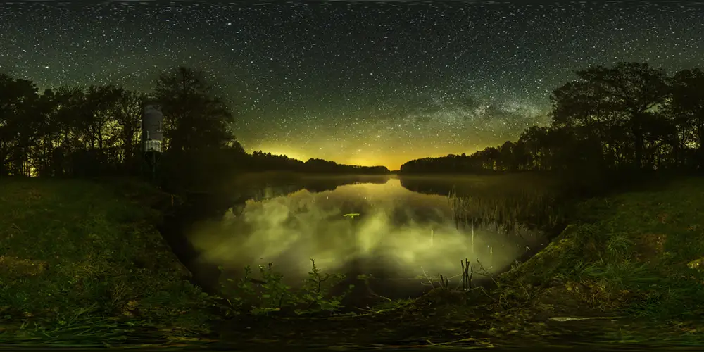 Lieberoser Heide und Umgebung - Dammer Teich Astrofotografie