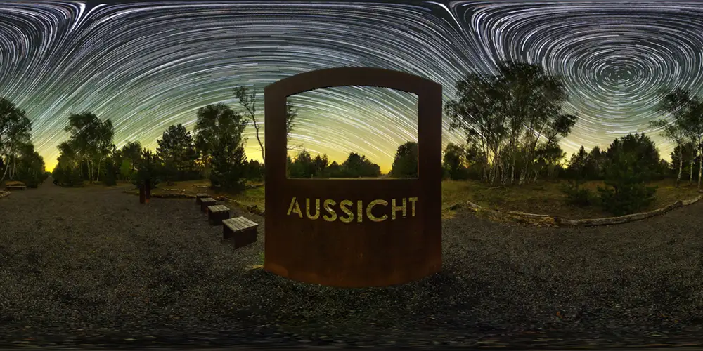 Lieberoser Heide und Umgebung - Aussichtfenster 2 Astrofotografie