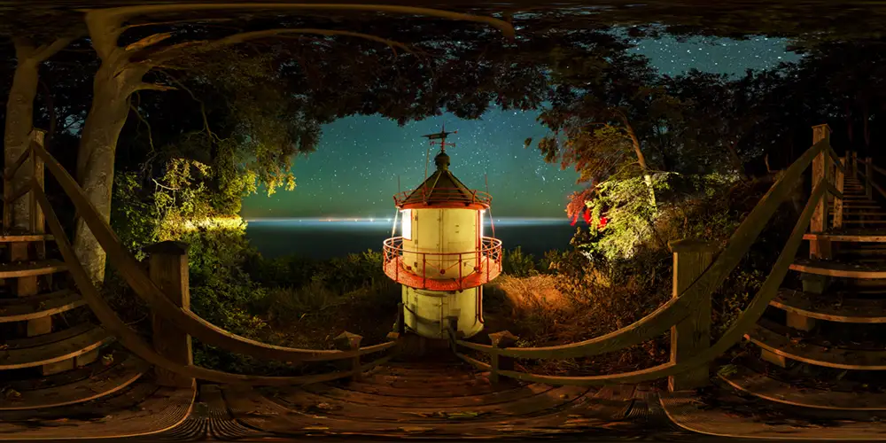 Rügen - Kolliker Ort Leuchtturm