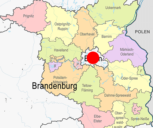 Berlin - Karte